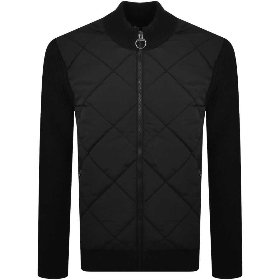 Barbour jumper mens Black clearance